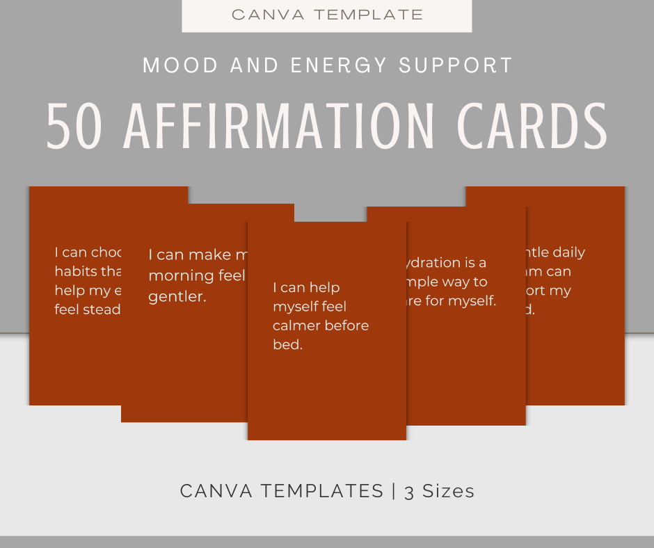 Mood and Energy Support | Content & Journal Bundle