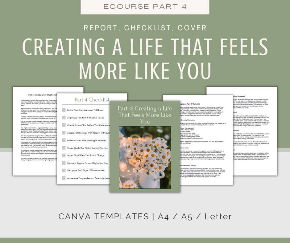 The Journey Back to Yourself | MEGA Content and Templates Bundle