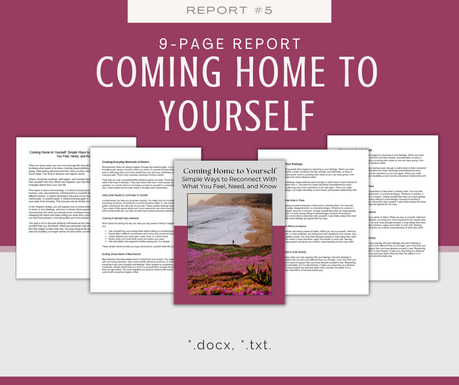 Self-Reflection Reports | 10 Report Bundle