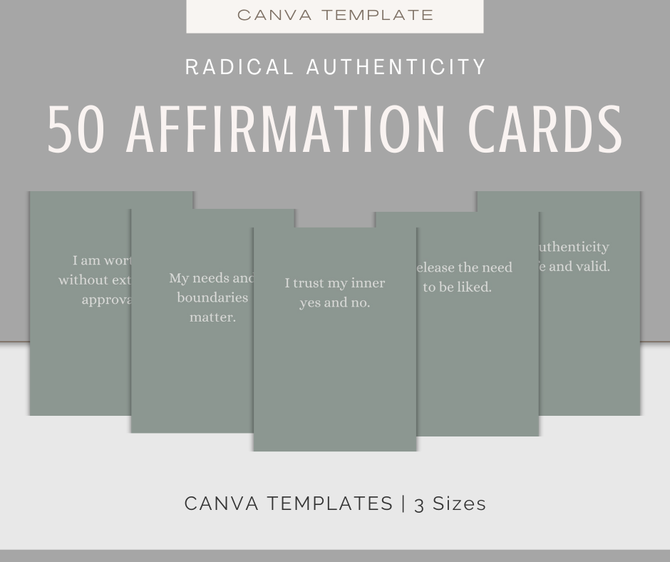 Radical Authenticity | Content & Journal Bundle