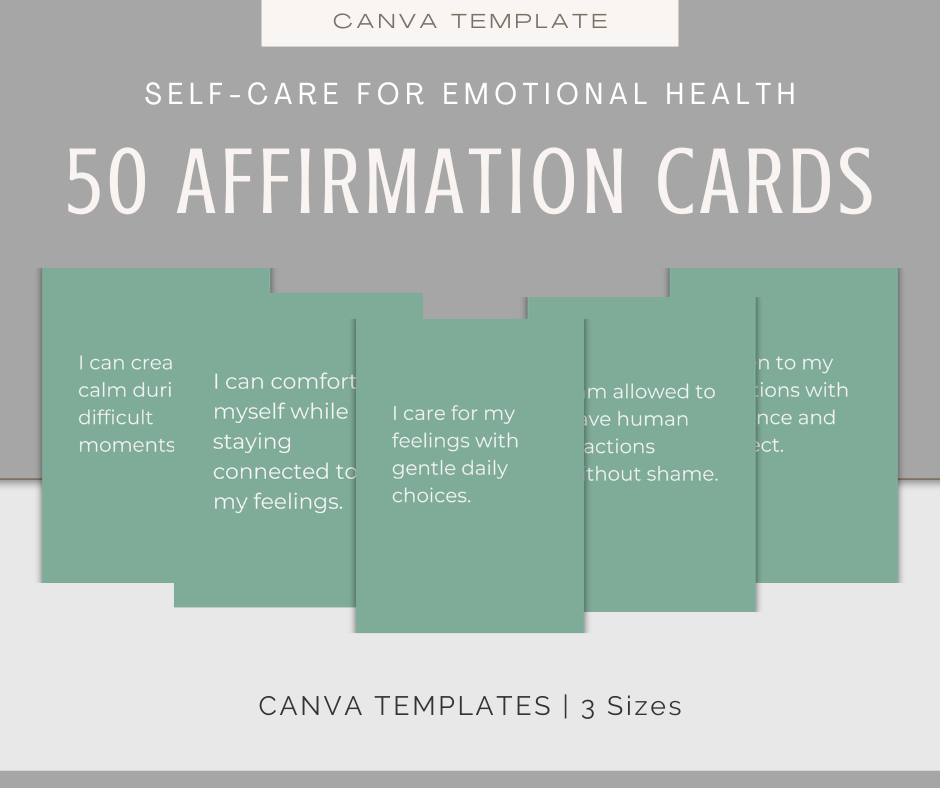 Self-Care For Emotional Health | Content & Journal Bundle