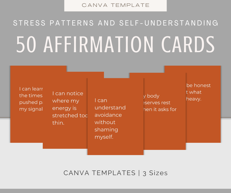 Stress Patterns and Self-Understanding | Content & Journal Bundle