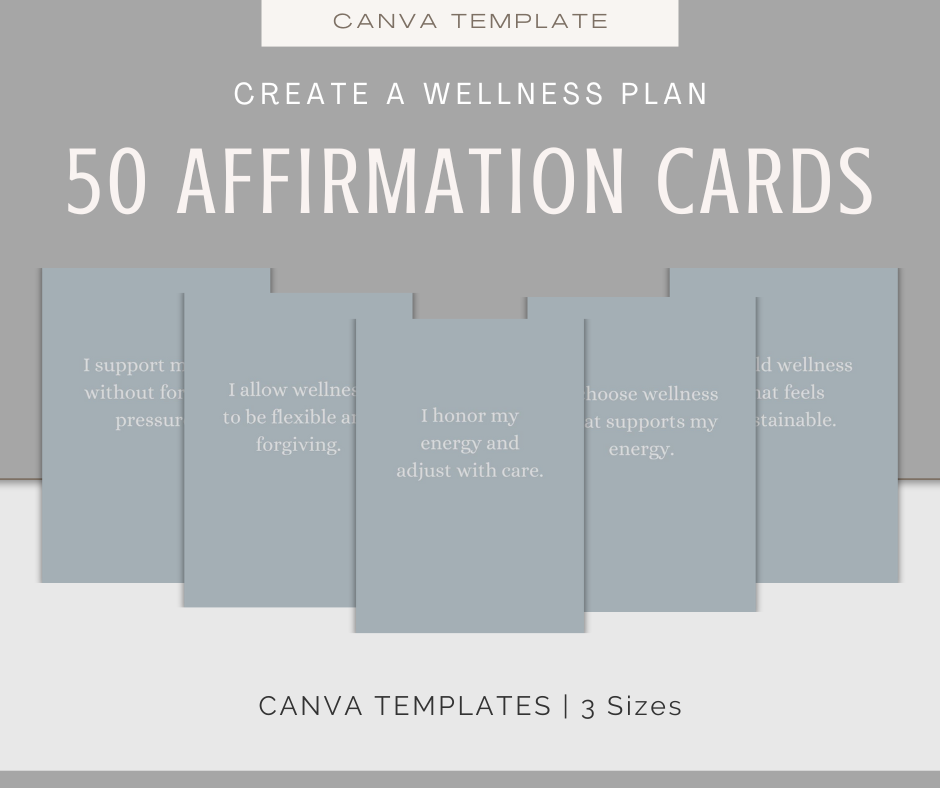 Create a Wellness Plan | Content & Journal Bundle
