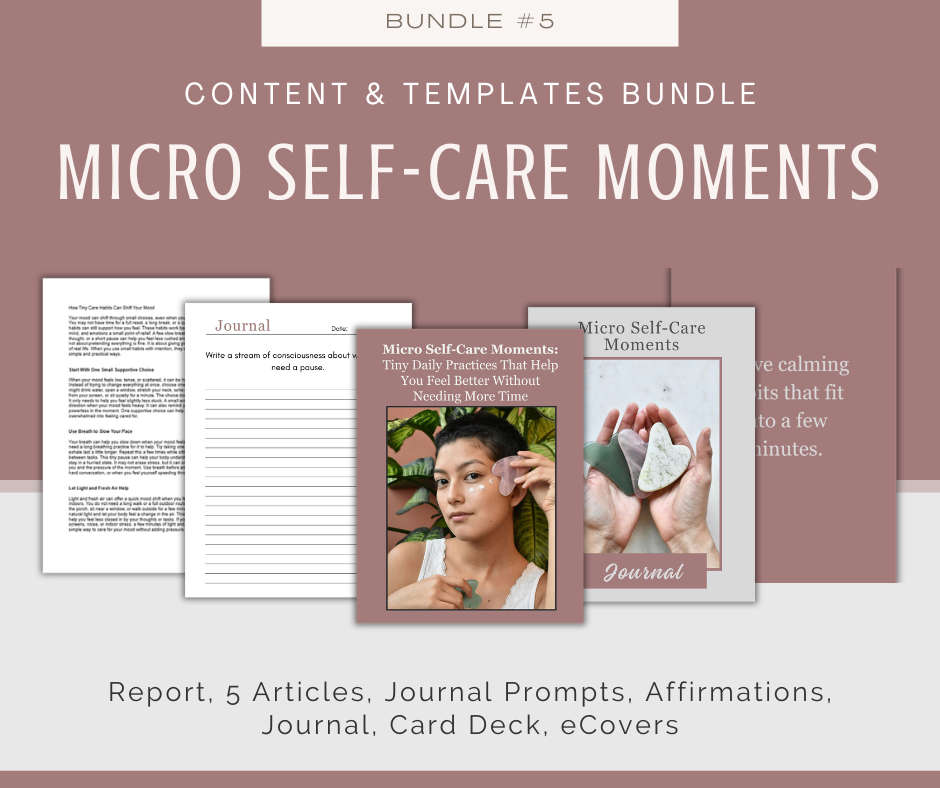 Year of Self-Care Bundles | 12 Bundles