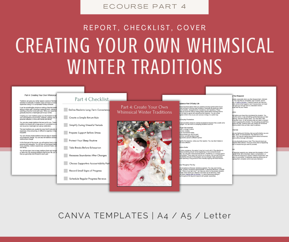 Whimsical Winter | MEGA Content and Templates Bundle