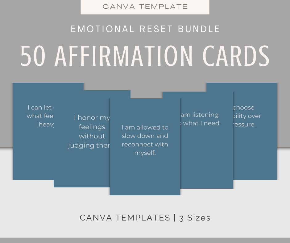 Emotional Reset | Content & Journal Bundle