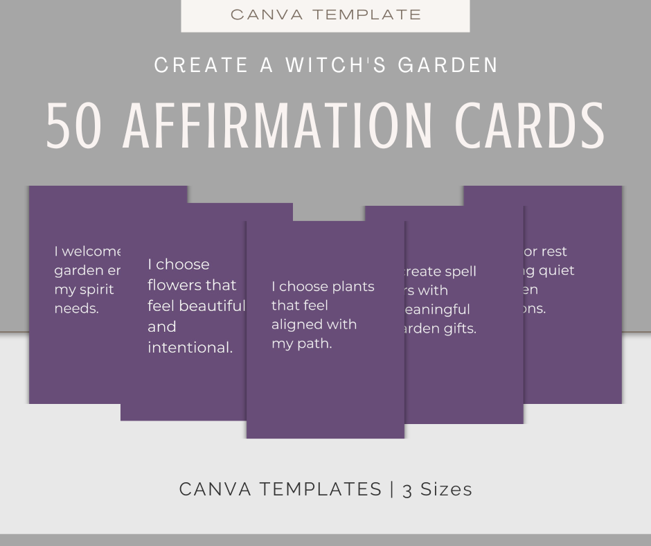 Create a Witch's Garden | Content & Journal Bundle