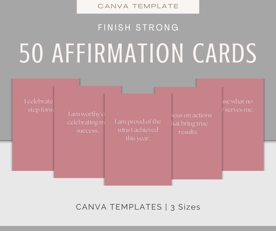 Finish Strong | Content & Journal Bundle