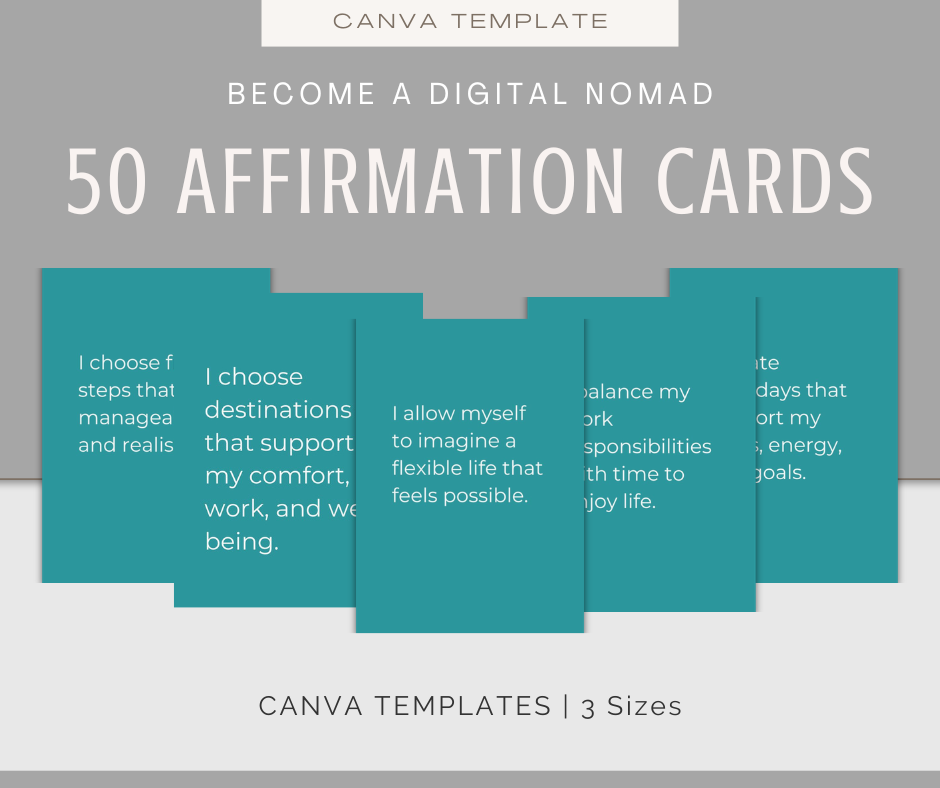 Become a Digital Nomad | Content & Journal Bundle
