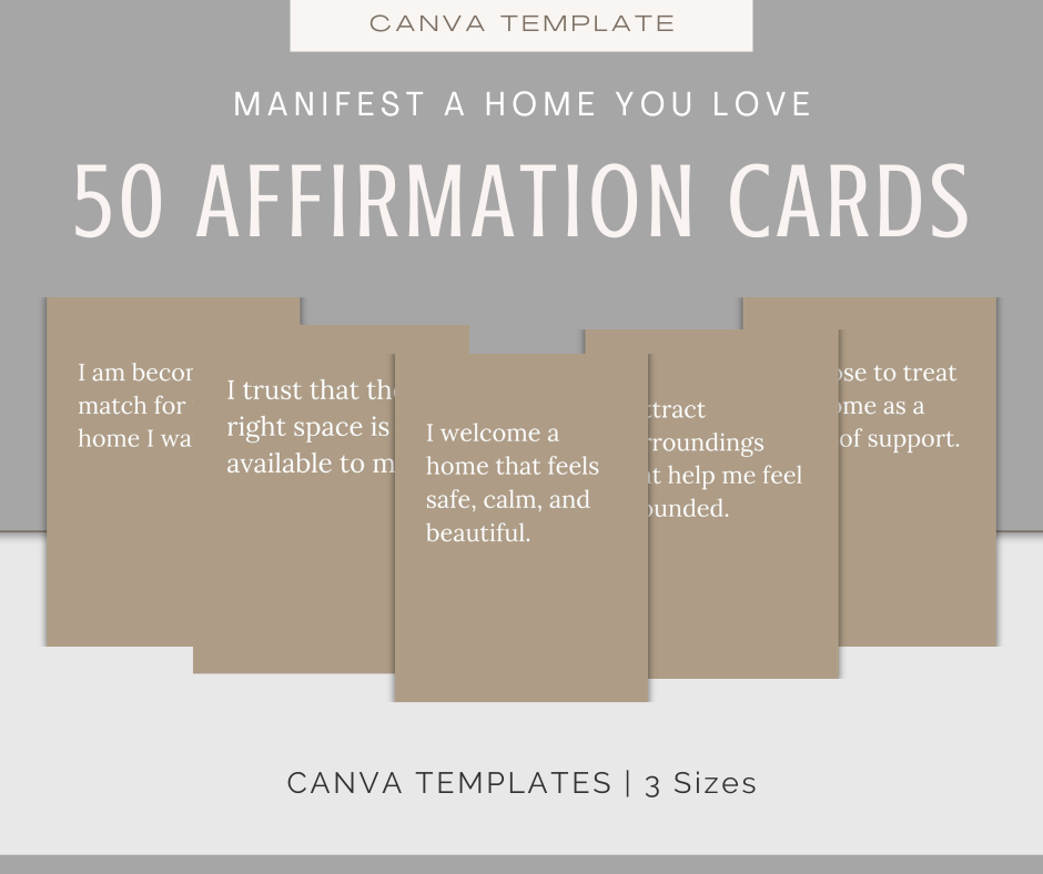 Manifest a Home You Love | Content & Journal Bundle
