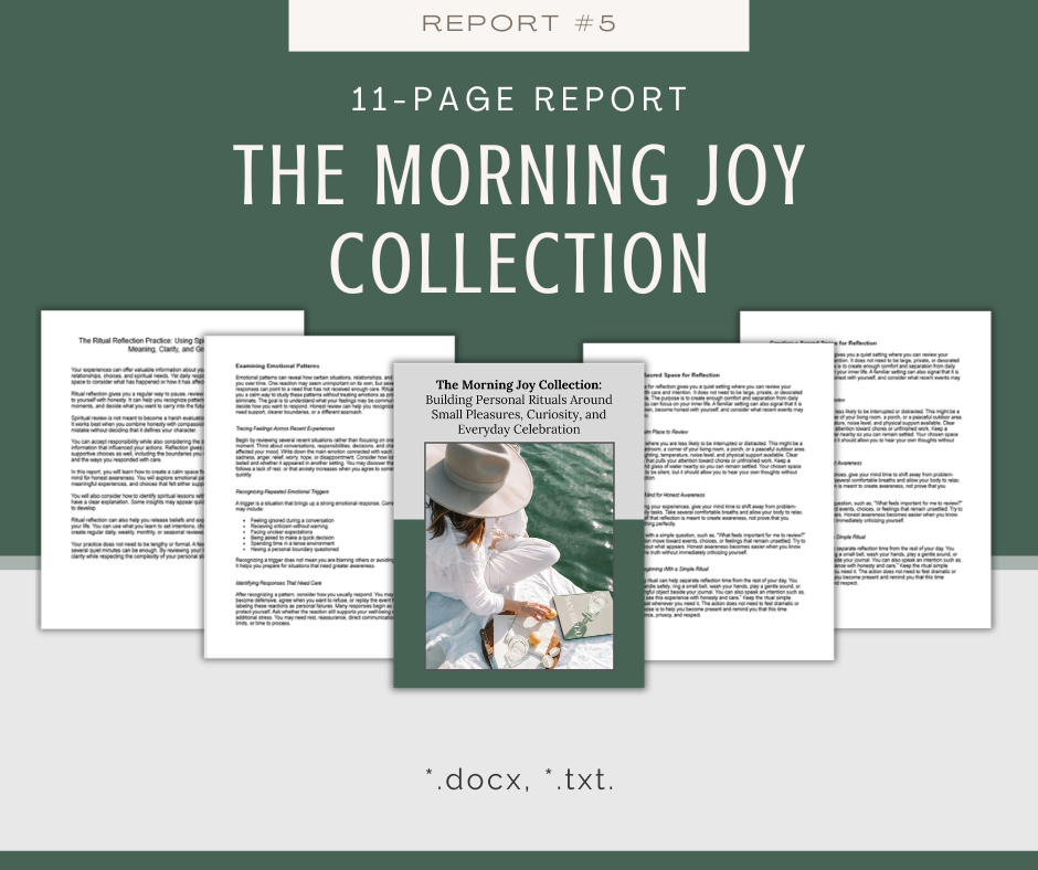 Whimsical Morning Routine Reports | 5 Report Bundle
