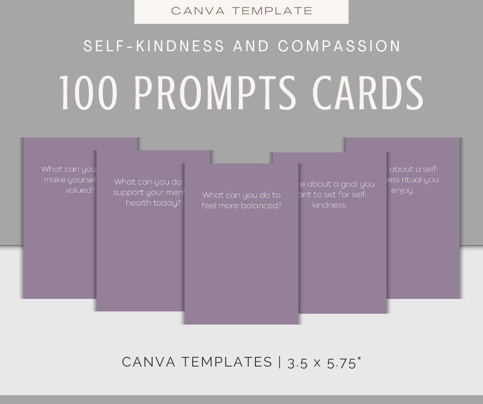 Self-Kindness and Compassion | Content & Journal Bundle