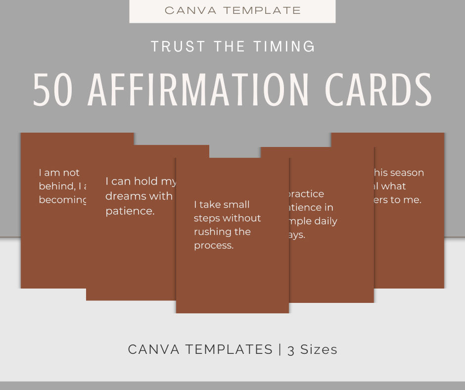 Trust the Timing | Content & Journal Bundle