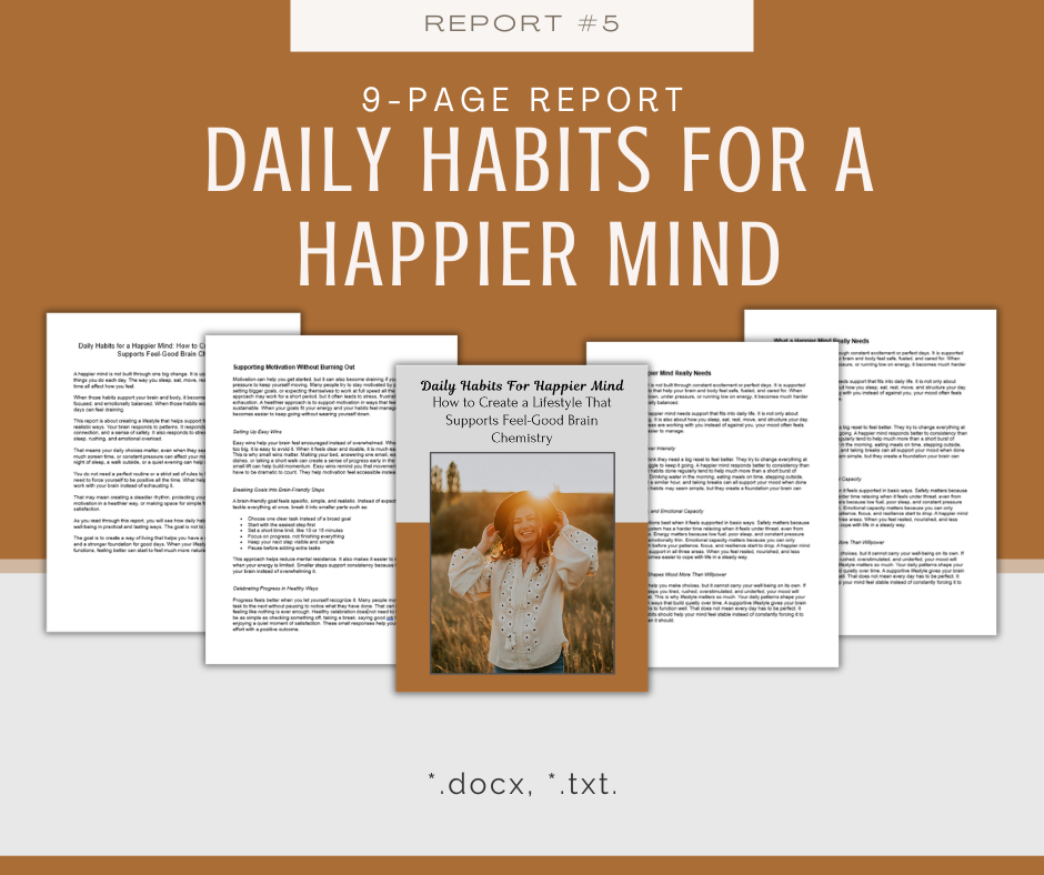Happy Chemicals Reports | 5 Report Bundle