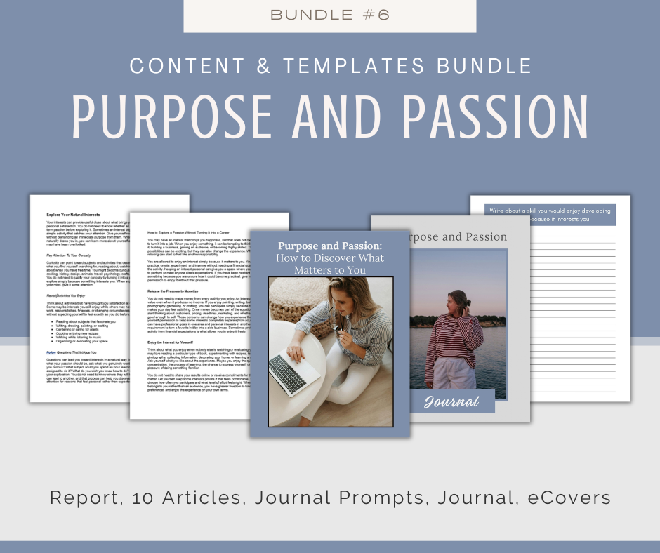 Year of Personal Growth Bundles | 12 Bundles