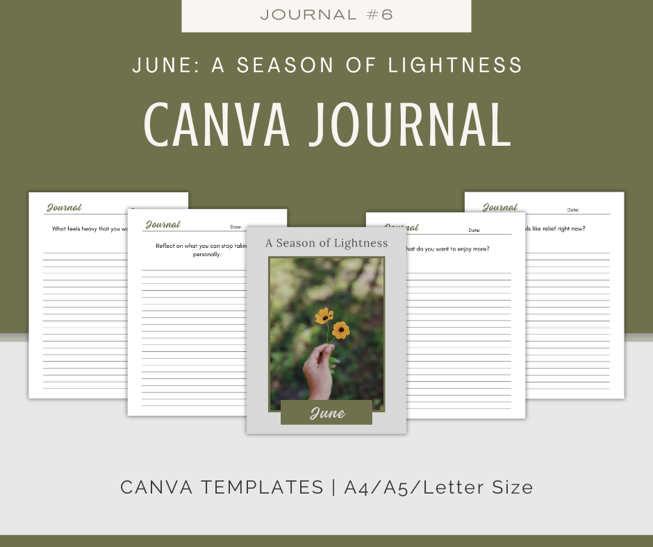 Personal Seasons Journal Collection | 12 Journals