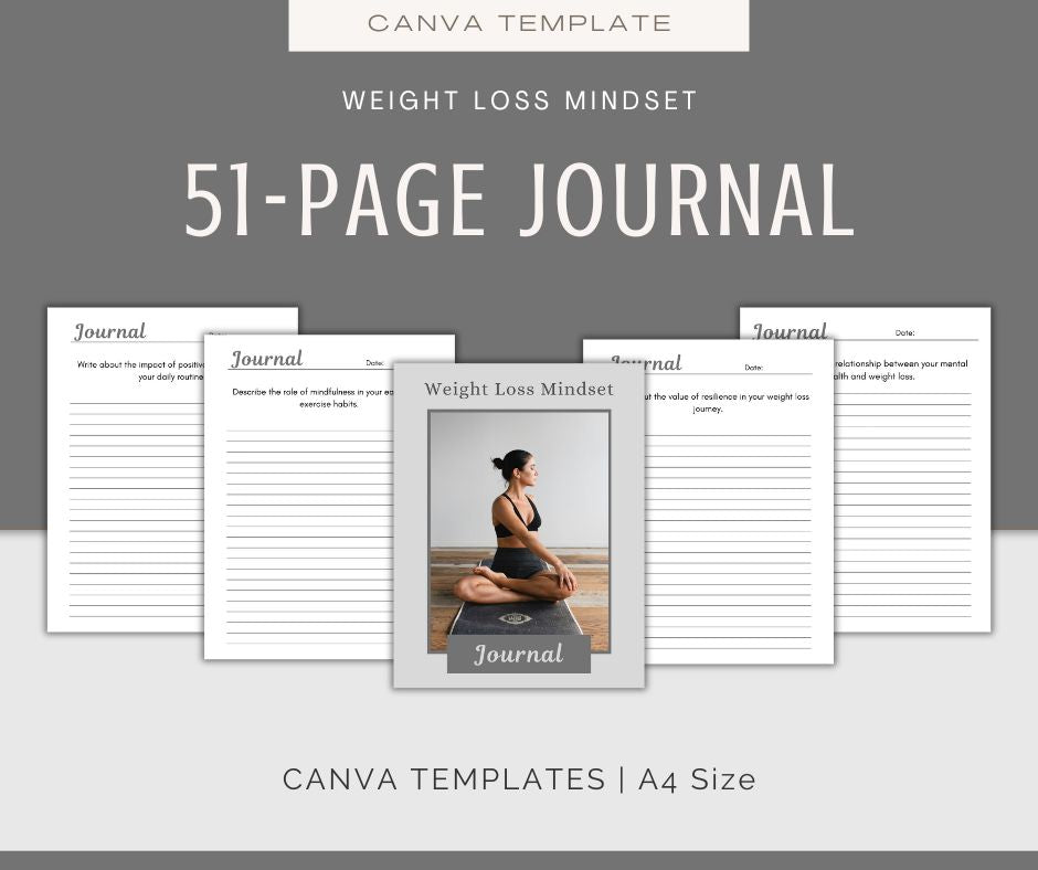 Weight Loss Journals | 7 Mini Journals