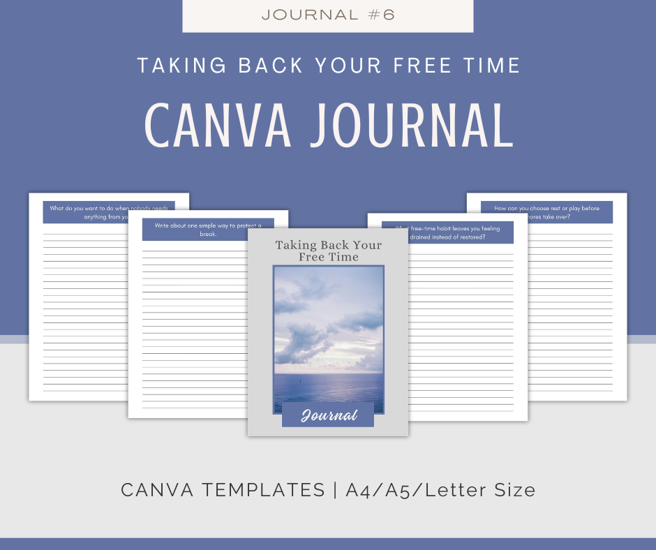Women Reclaiming Their Time Journal Collection | 10 Journals