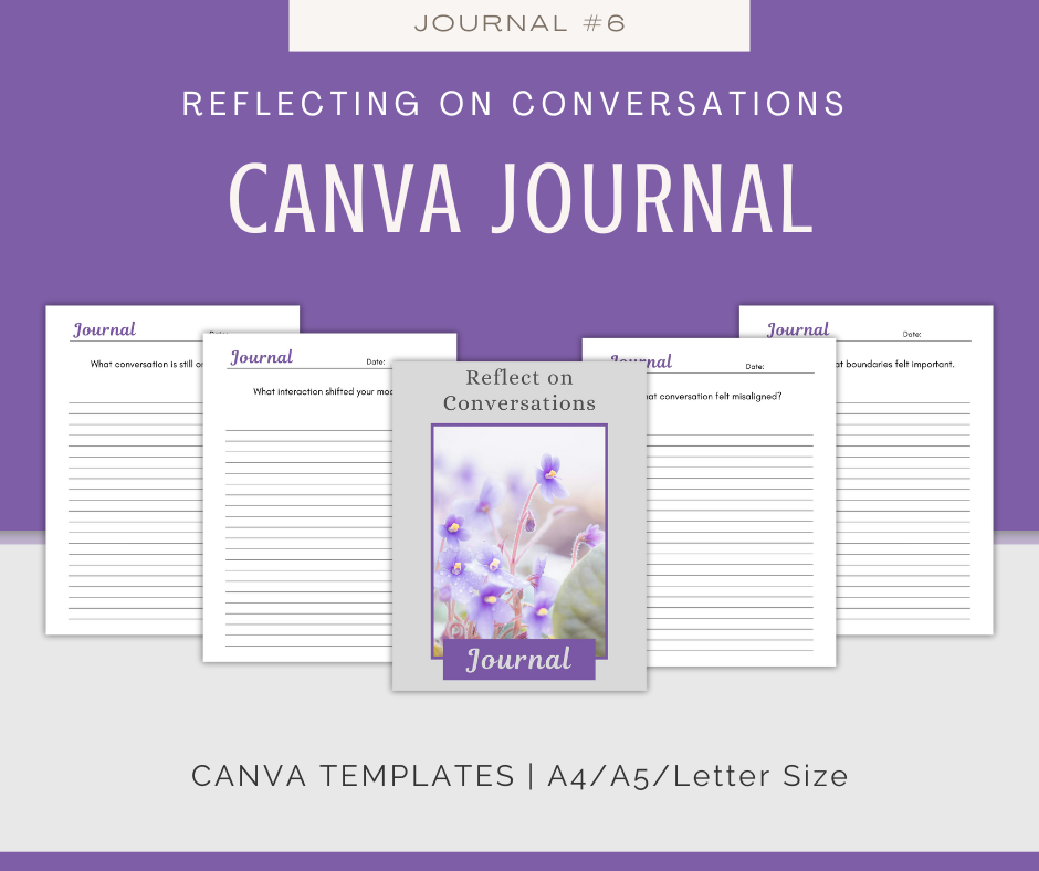 Personal Processing (Self-Reflection) Journal Collection | 10 Journals