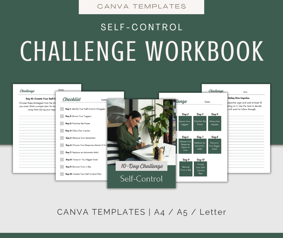 Self-Control | MEGA Content and Templates Bundle
