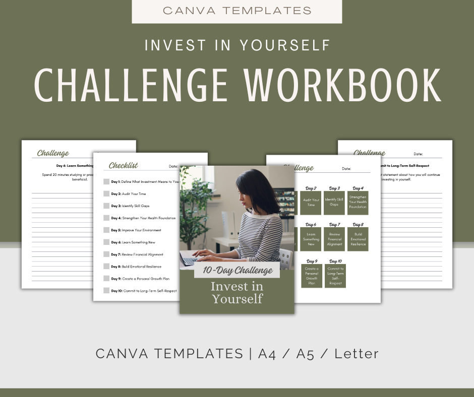 Invest in Yourself | MEGA Content and Templates Bundle