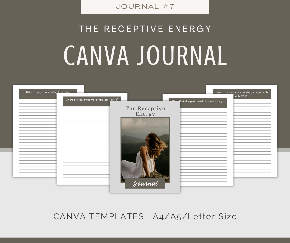 Sacred Feminine Self-Discovery Journal Collection | 10 Journals
