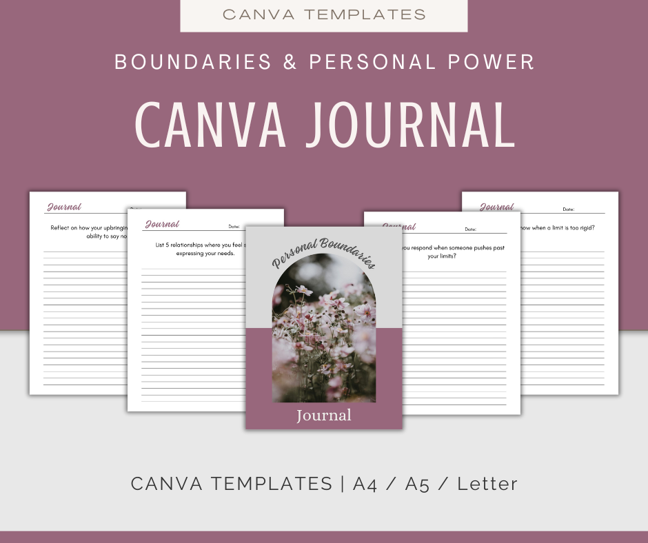 Boundaries and Personal Power | MEGA Content and Templates Bundle