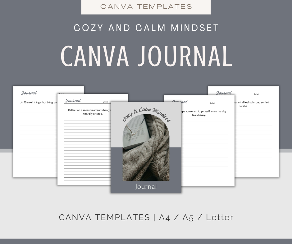 Cozy and Calm Mindset | MEGA Content and Templates Bundle