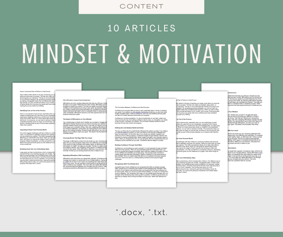 100 Goal-Setting Articles