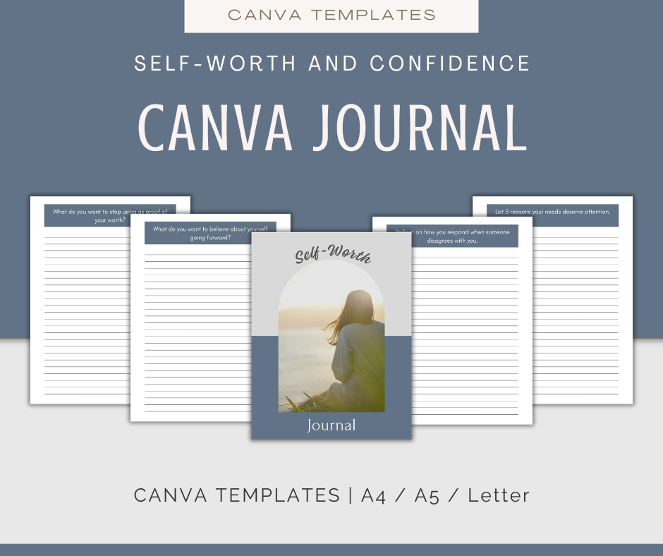 Self-Worth and Confidence | MEGA Content and Templates Bundle