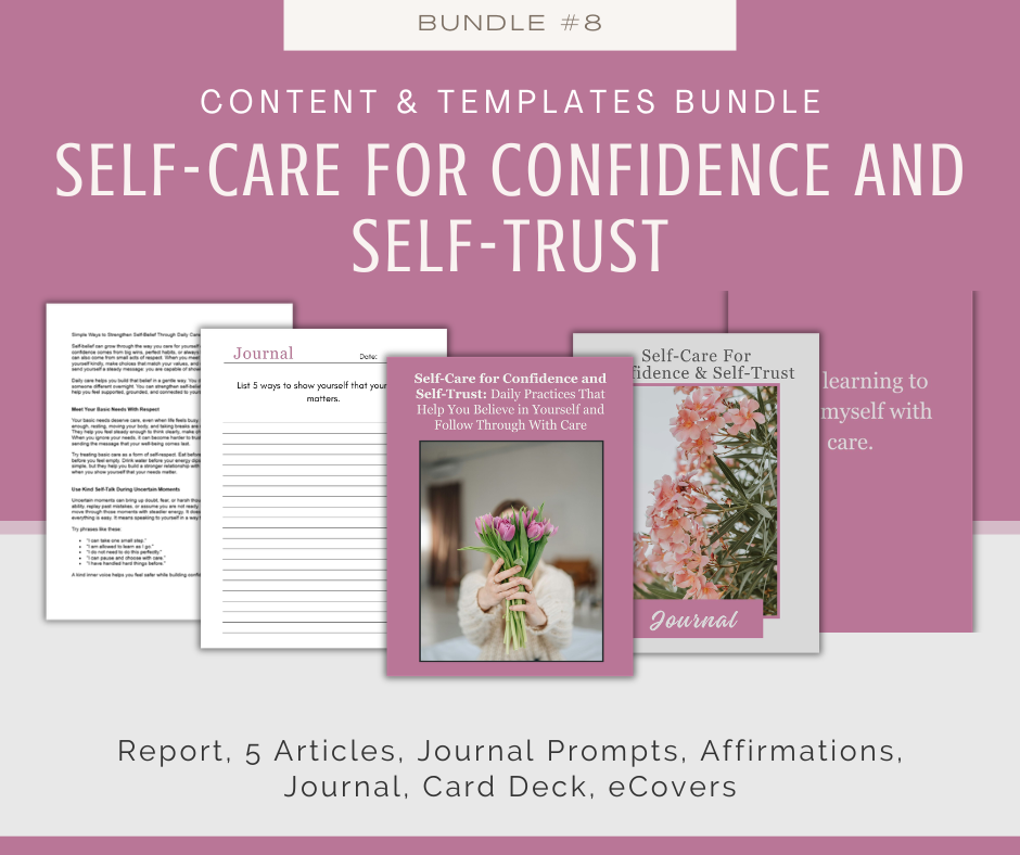 Year of Self-Care Bundles | 12 Bundles