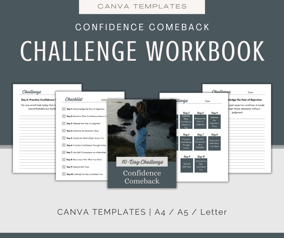 Confidence Comeback | MEGA Content and Templates Bundle