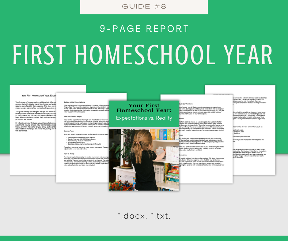 Homeschooling 101 | Content Bundle