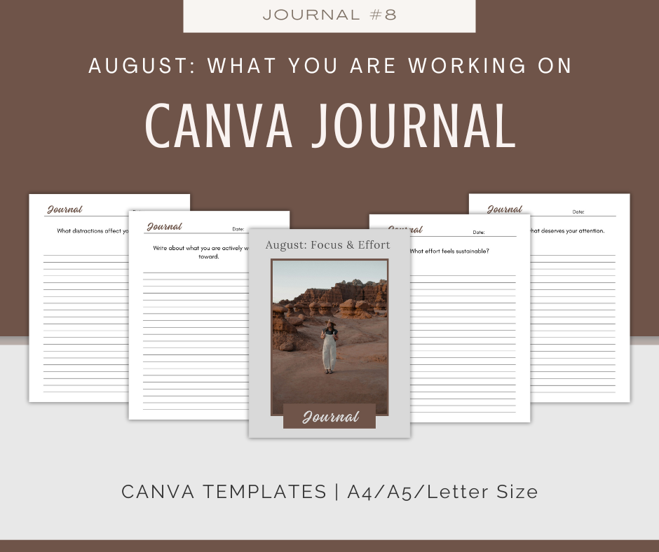 A Year in the Life Journal Collection | 12 Journals