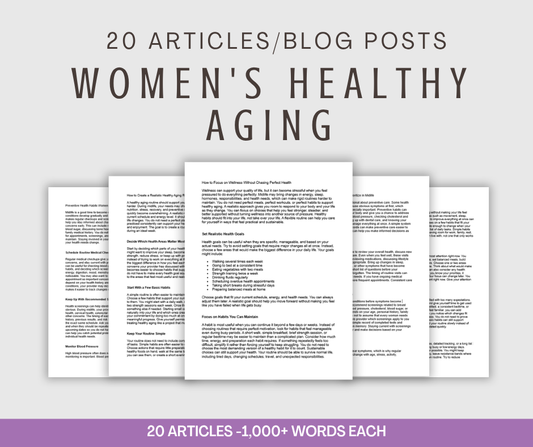 20 'Women's Healthy Aging' Articles