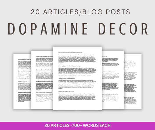 20 Dopamine Decor Articles