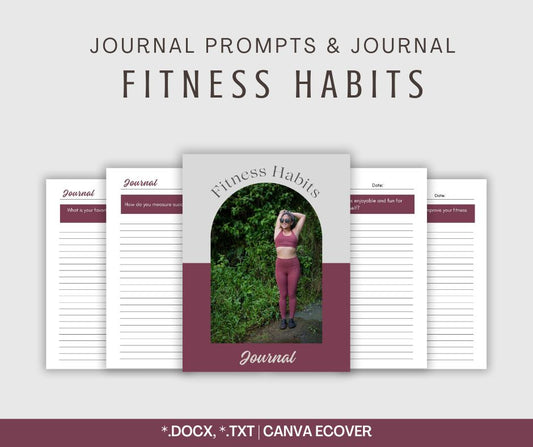 Fitness Habits Journal | Mini Journal