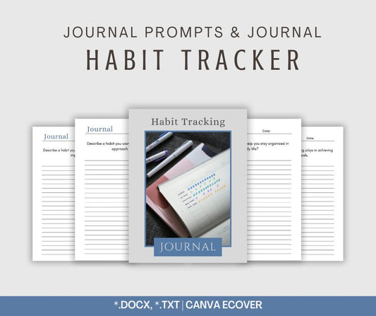 Habit Tracking Journal | Mini Journal