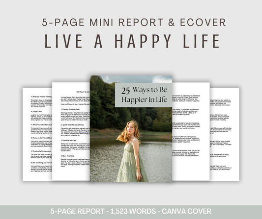 Happier in Life Report | PLR Minis