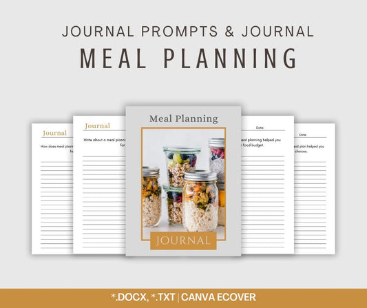 Meal Planning Journal | Mini Journal