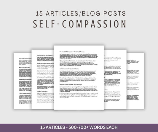 Self-Compassion Articles | 15 Articles/Blog Posts